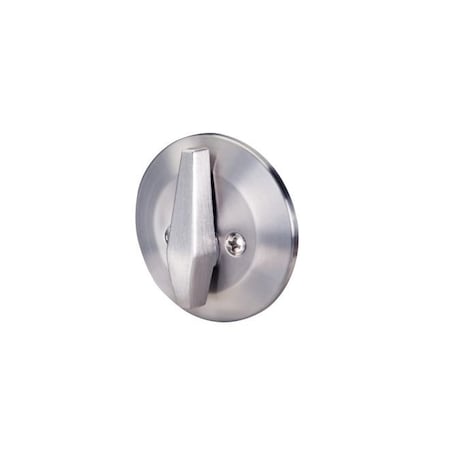 Yale Sided Deadbolt with Turn Only Satin Chrome Finish ED88026D